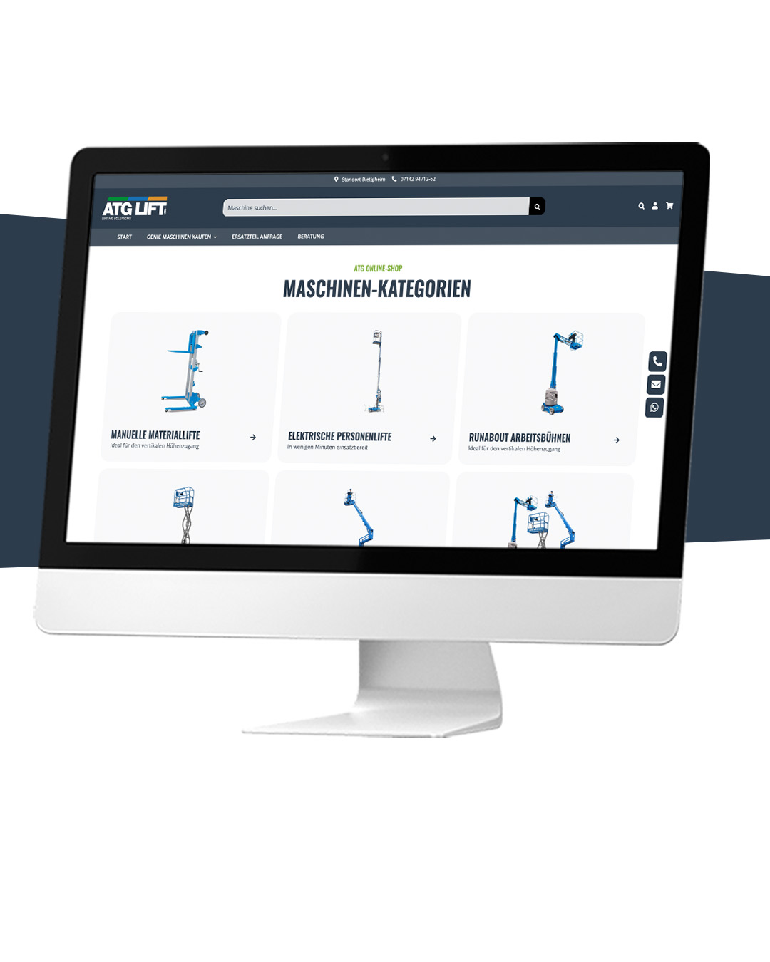 Unser neuer ATG LIFT Online-Shop ist live! Unser neuer ATG LIFT Online-Shop ist live!