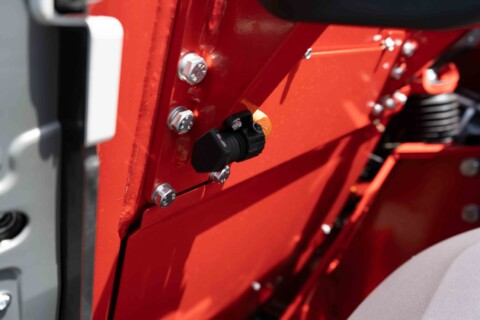 Batterie Ladeanschluss - Merlo Feuerwehr