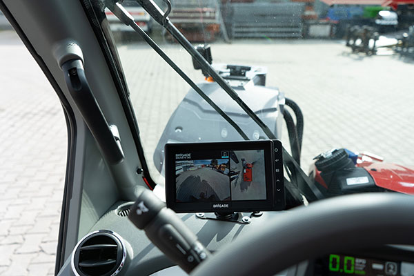 360 Grad Ansicht auf dem Monitor – Merlo Feuerwehr 360 Grad Ansicht auf dem Monitor - Merlo Feuerwehr